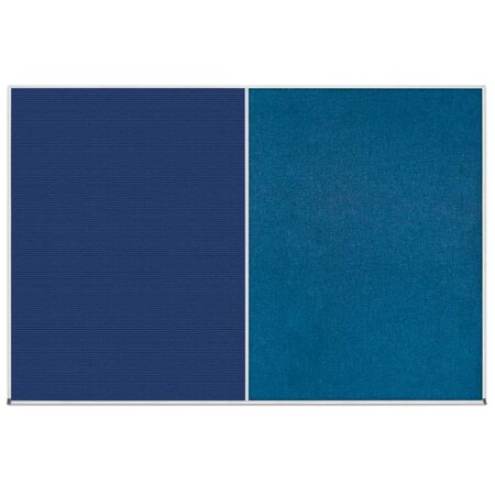 United Visual Products Enclosed Corkboard, 1 Door, 24"x36", 4" Fra UV3408-BLACK-BUFF